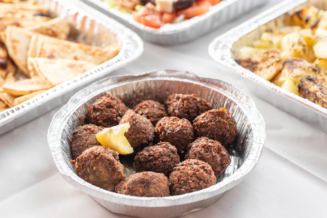 Simple Greek Buffet